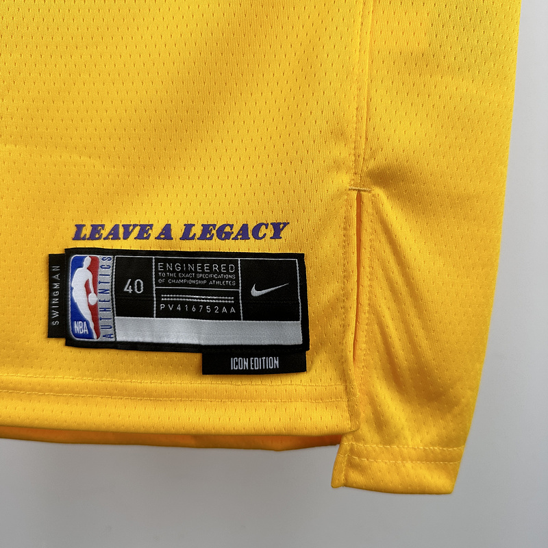 2023 NBA Lakers 9 JAMES JR Basketball Jersey