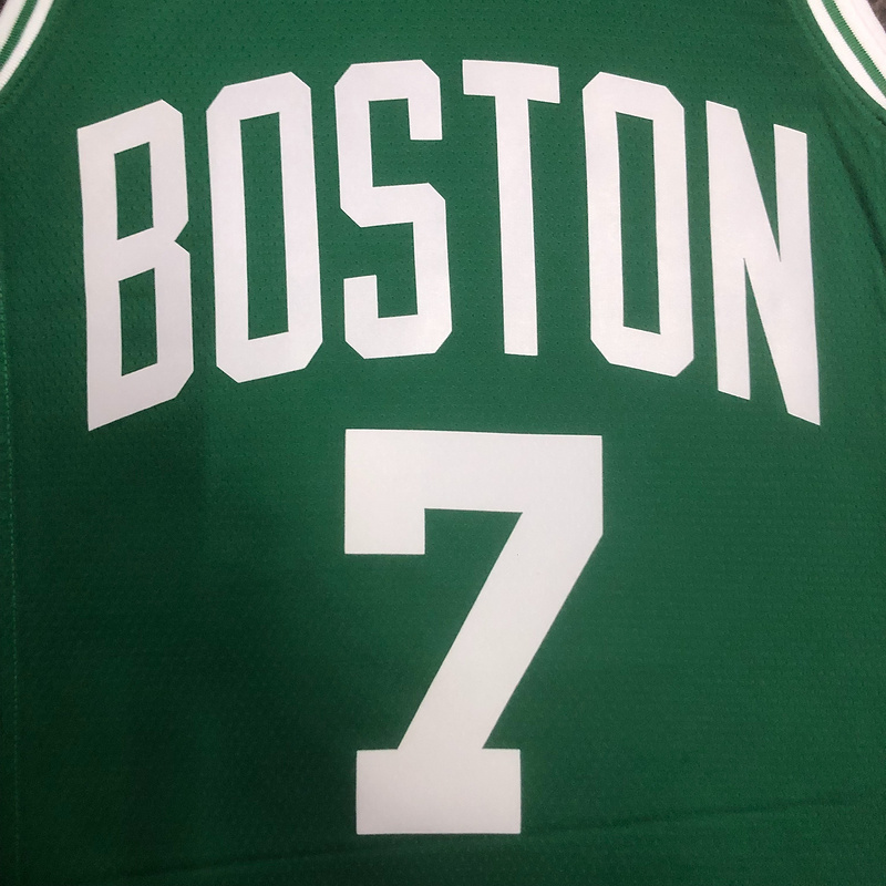 2023 NBA Boston Celtics  7 BROWN Basketball Jersey