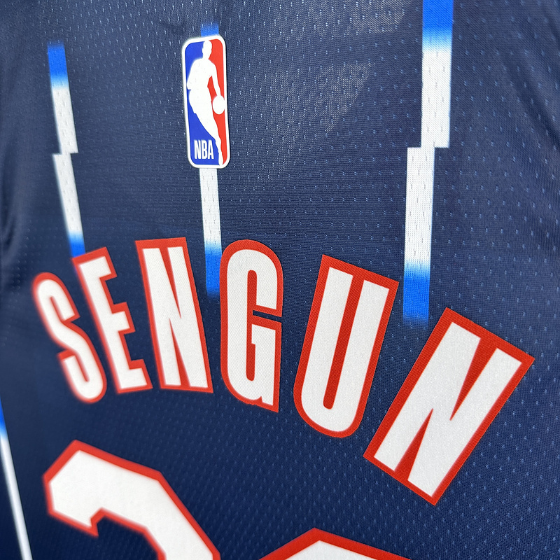 2023 NBA Houston Rockets 28 SENGUN Basketball Jersey
