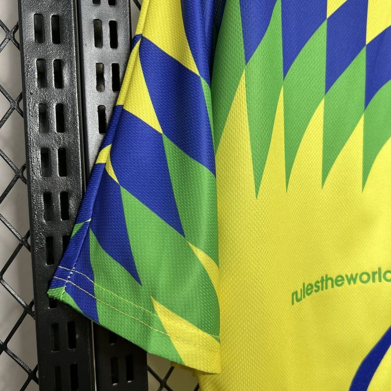 Retro 1995 Brazil home Corteiz Football jersey retro