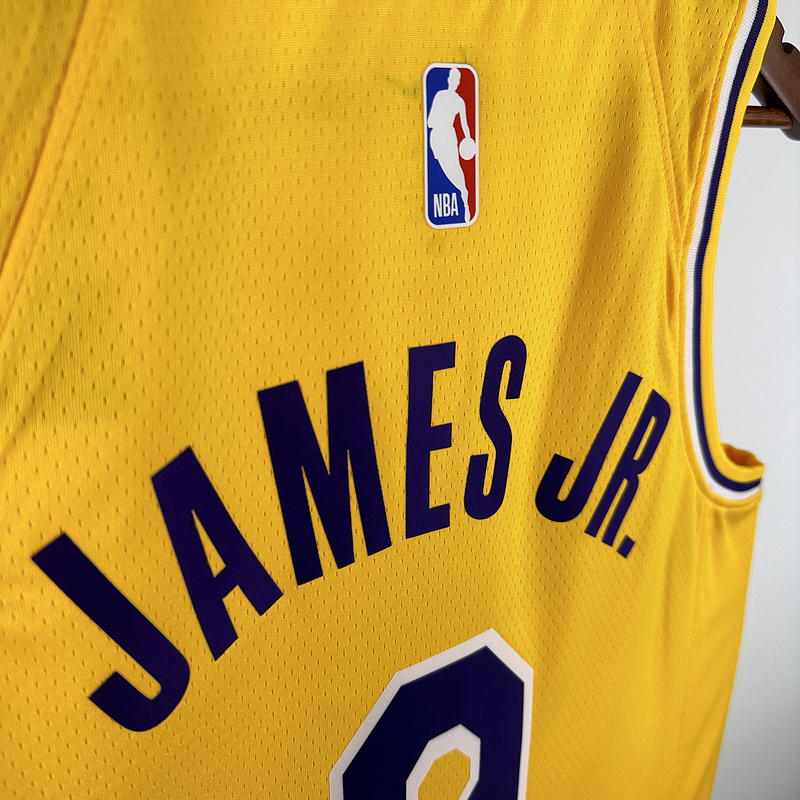 2023 NBA Lakers 9 JAMES JR Basketball Jersey