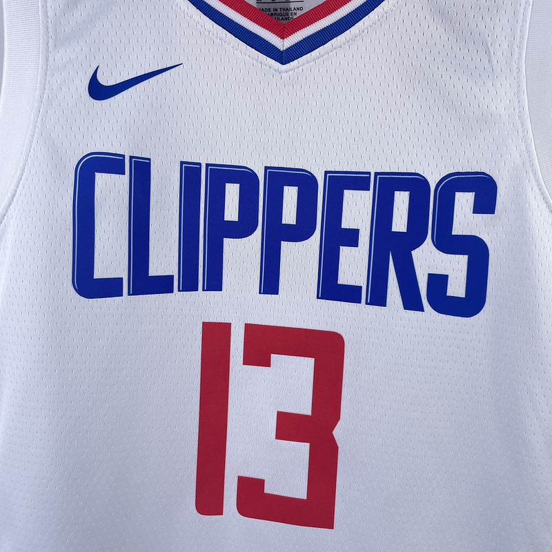 2023 NBA LA Clippers kids 13 GEORGE Basketball Jersey