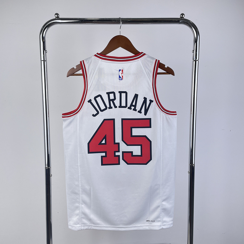 2023 NBA Chicago Bulls 45 JORDAN Basketball Jersey