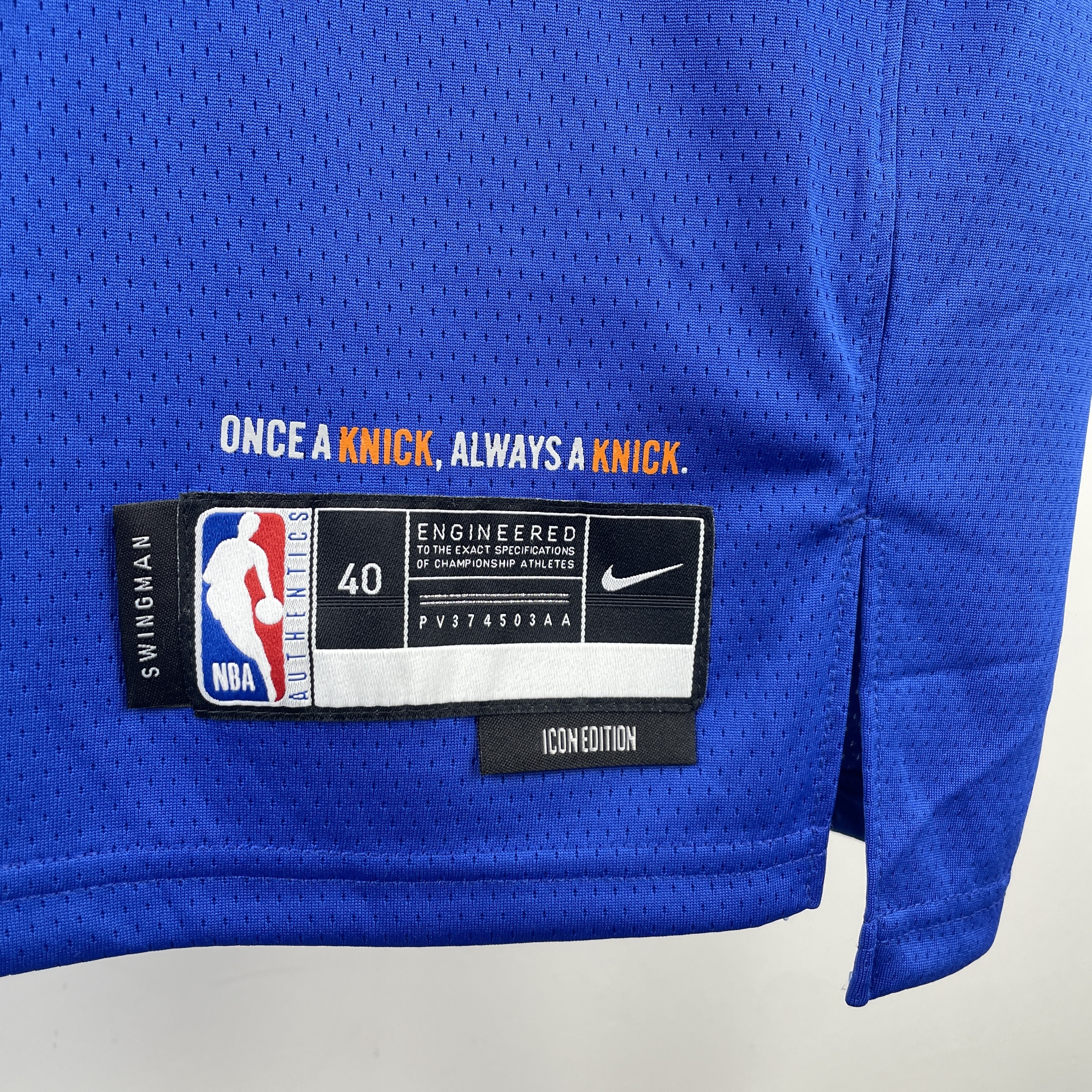 2023 New York Knicks 11 BRUNSON Basketball Jersey