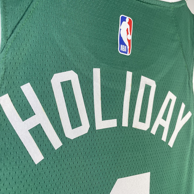 2023 NBA Boston Celtics  4 HOLIDAY Basketball Jersey