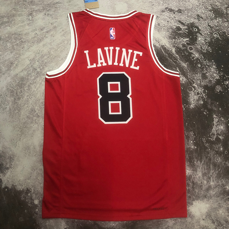 2023 NBA Chicago Bulls (8 LAVINE) Basketball Jersey