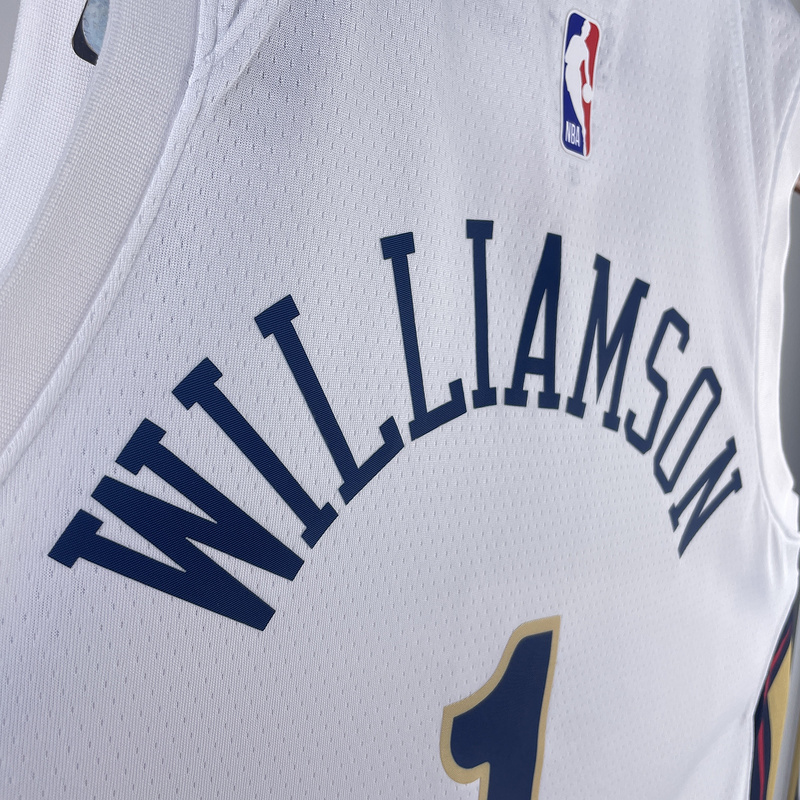 2023 NBA New Orleans Pelicans 1 WILLIAMSON Basketball Jersey