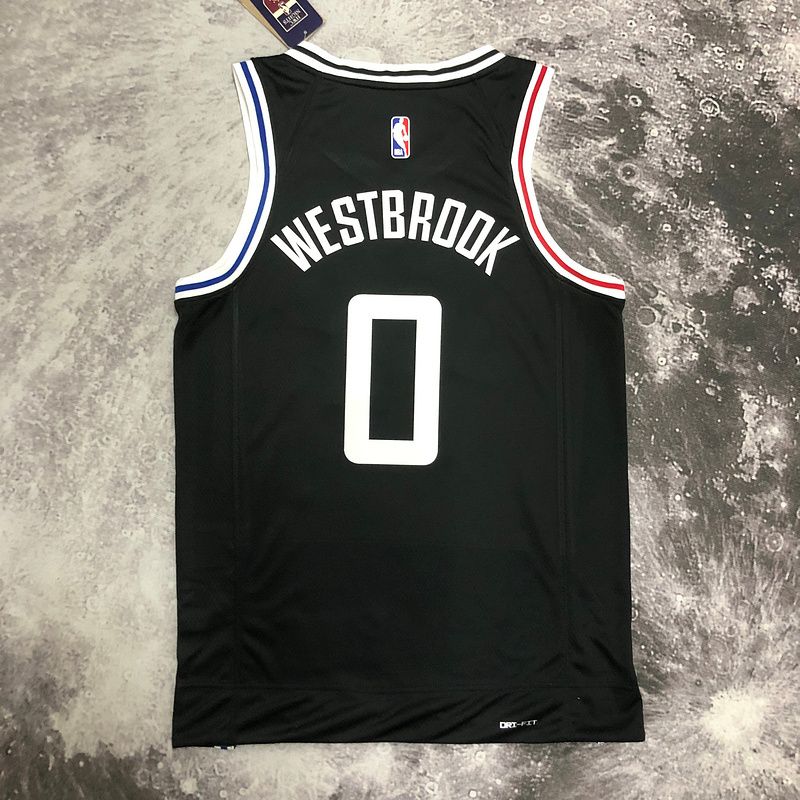 2023 NBA LA Clippers (0 WESTBROOK) Basketball Jersey