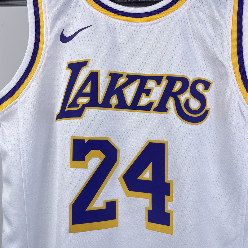 Kids 2023 NBA Lakers 24 BRYANT Basketball Jersey