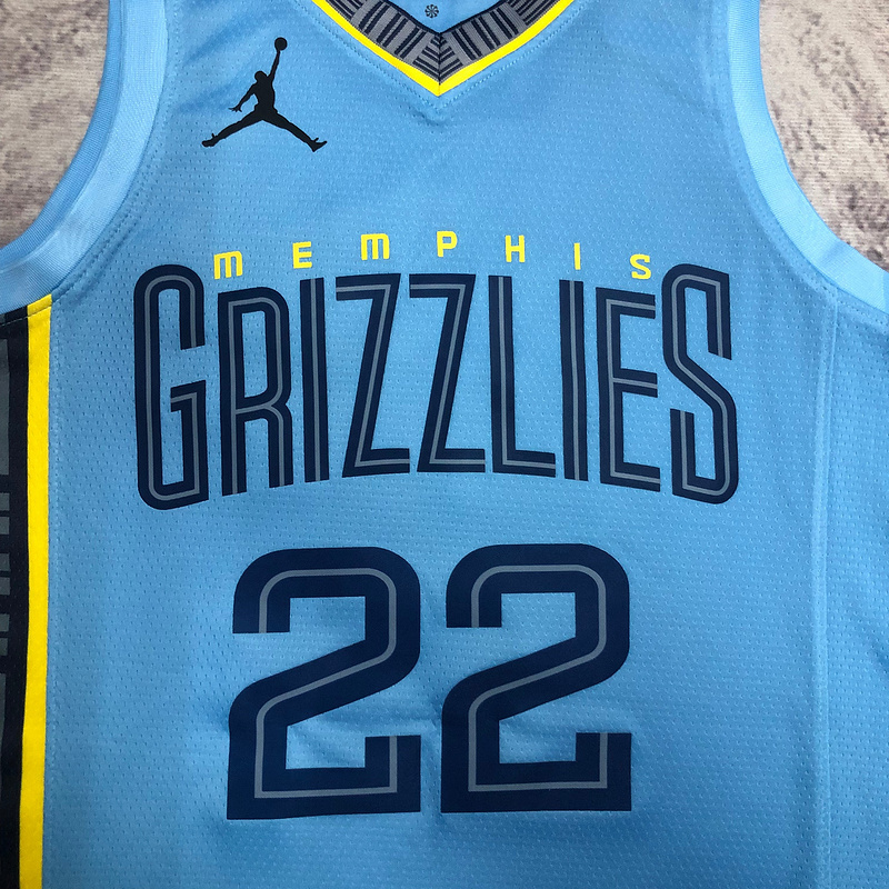 2023 NBA Memphis Grizzlies 22 BANE Basketball Jersey
