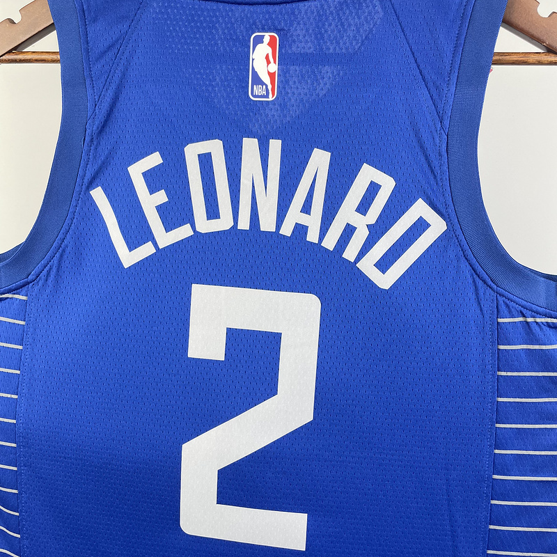 2023 NBA LA Clippers (2 LEONARD) Basketball Jersey