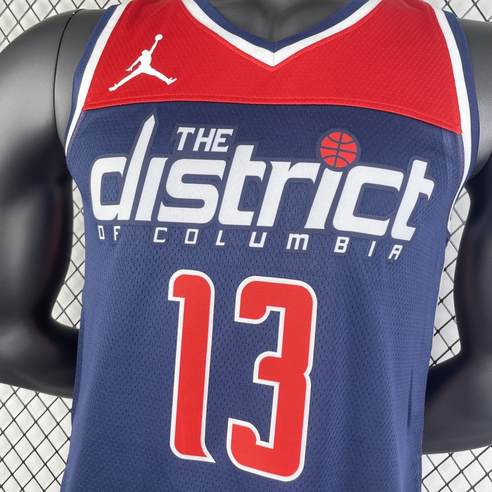 2023 NBA Washington Wizards 13 Poole Basketball Jersey