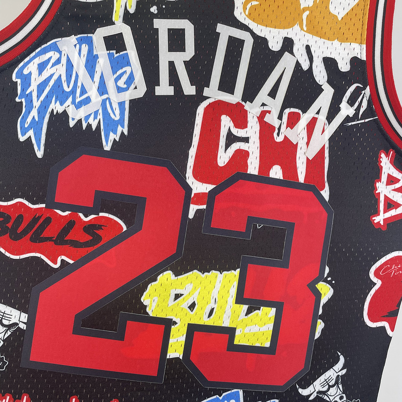 1997 NBA Chicago Bulls (23 JORDAN) Basketball Jersey