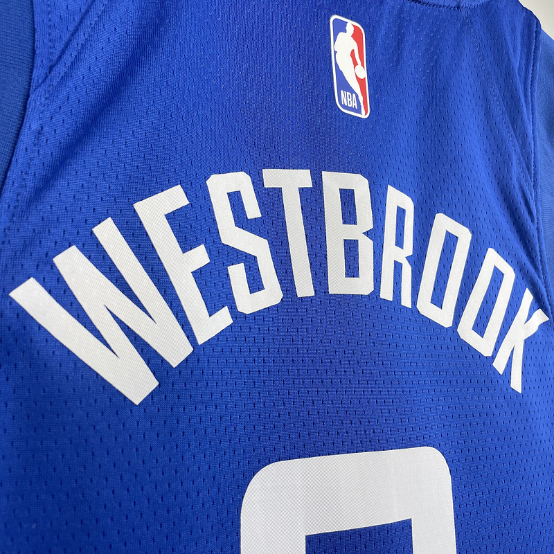 2023 NBA LA Clippers (0 WESTBROOK) Basketball Jersey