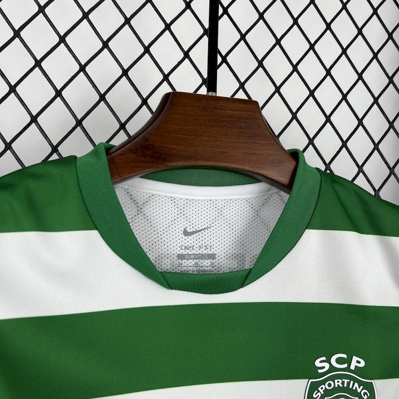 2025-26 Sporting Home Kids football jersey