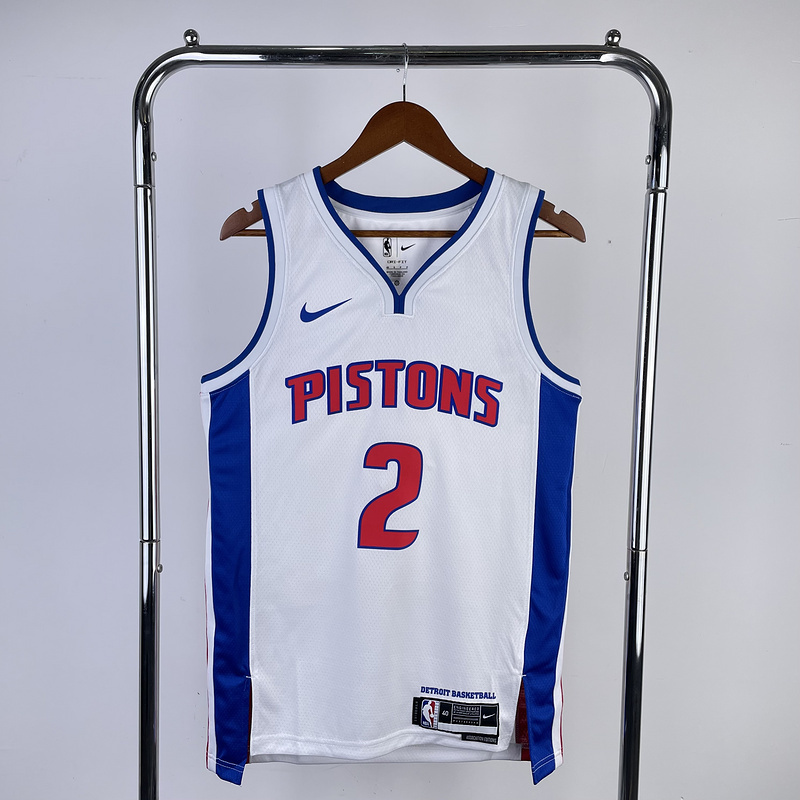 2023 NBA Detroit Pistons 2 CUNNINGHAM Basketball Jersey