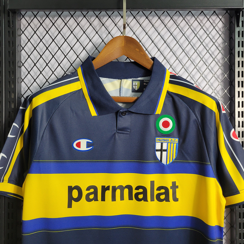 retro 1999-00 Parma Away retro football jersey