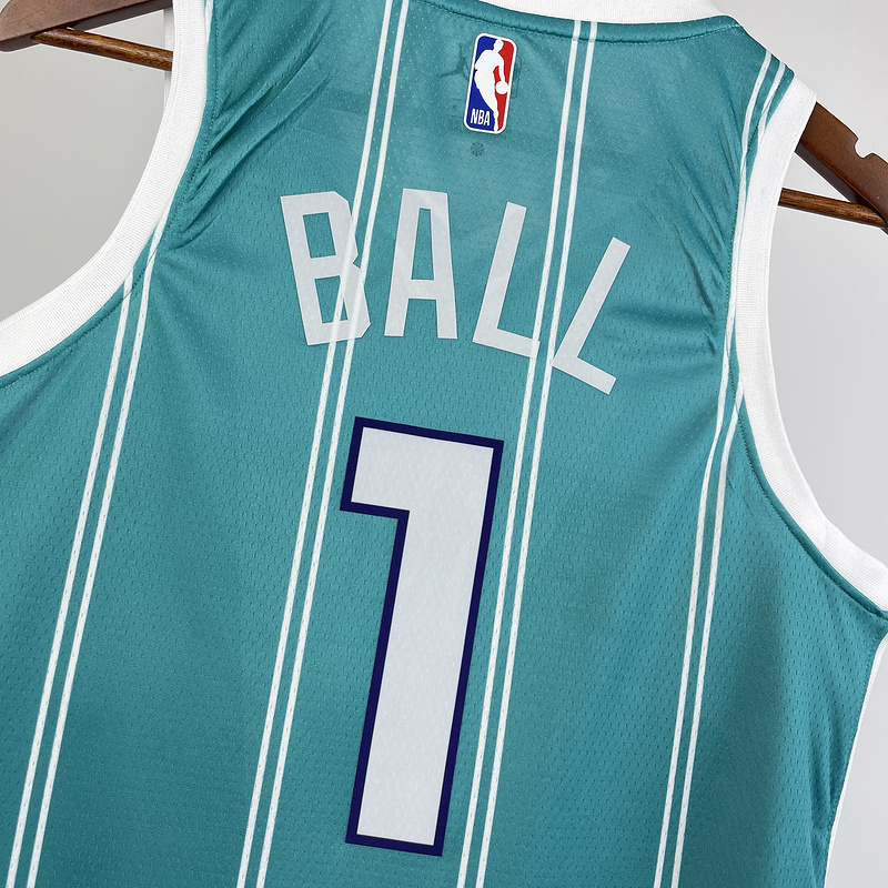 2023 NBA Charlotte Hornets (1 BALL) Basketball Jersey