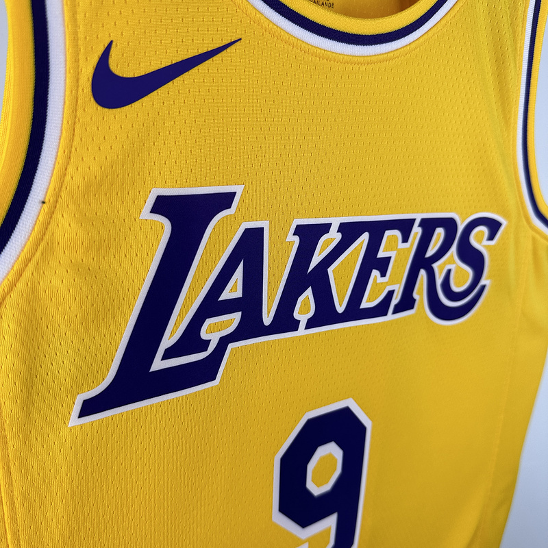 2023 NBA Lakers 9 JAMES JR Basketball Jersey