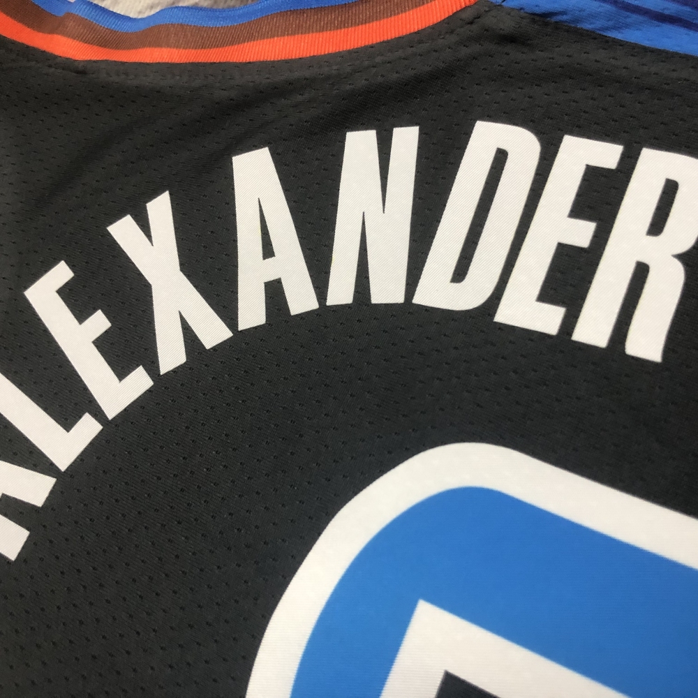 2023 NBA Oklahoma City Thunder 2 Alexander Basketball Jersey