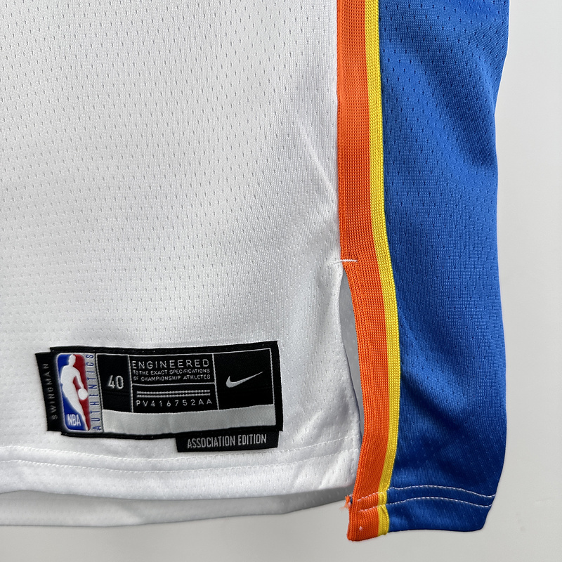 2023 NBA Oklahoma City Thunder 7 HOLMGREN Basketball Jersey