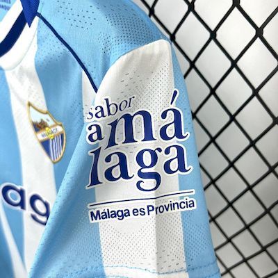 2025-26 Malaga Home Kids Football jersey