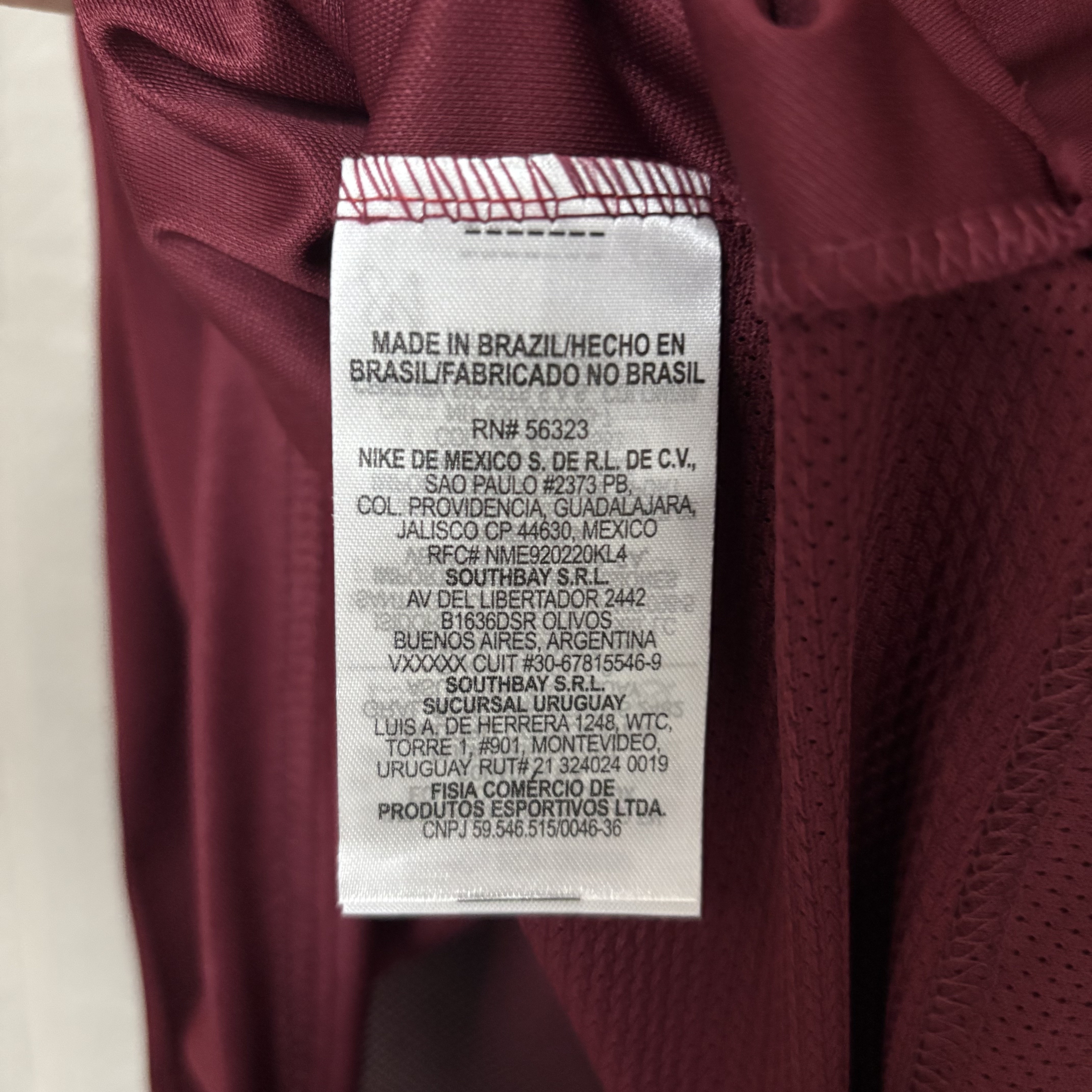 2026/27 Corinthians Maroon Jersey