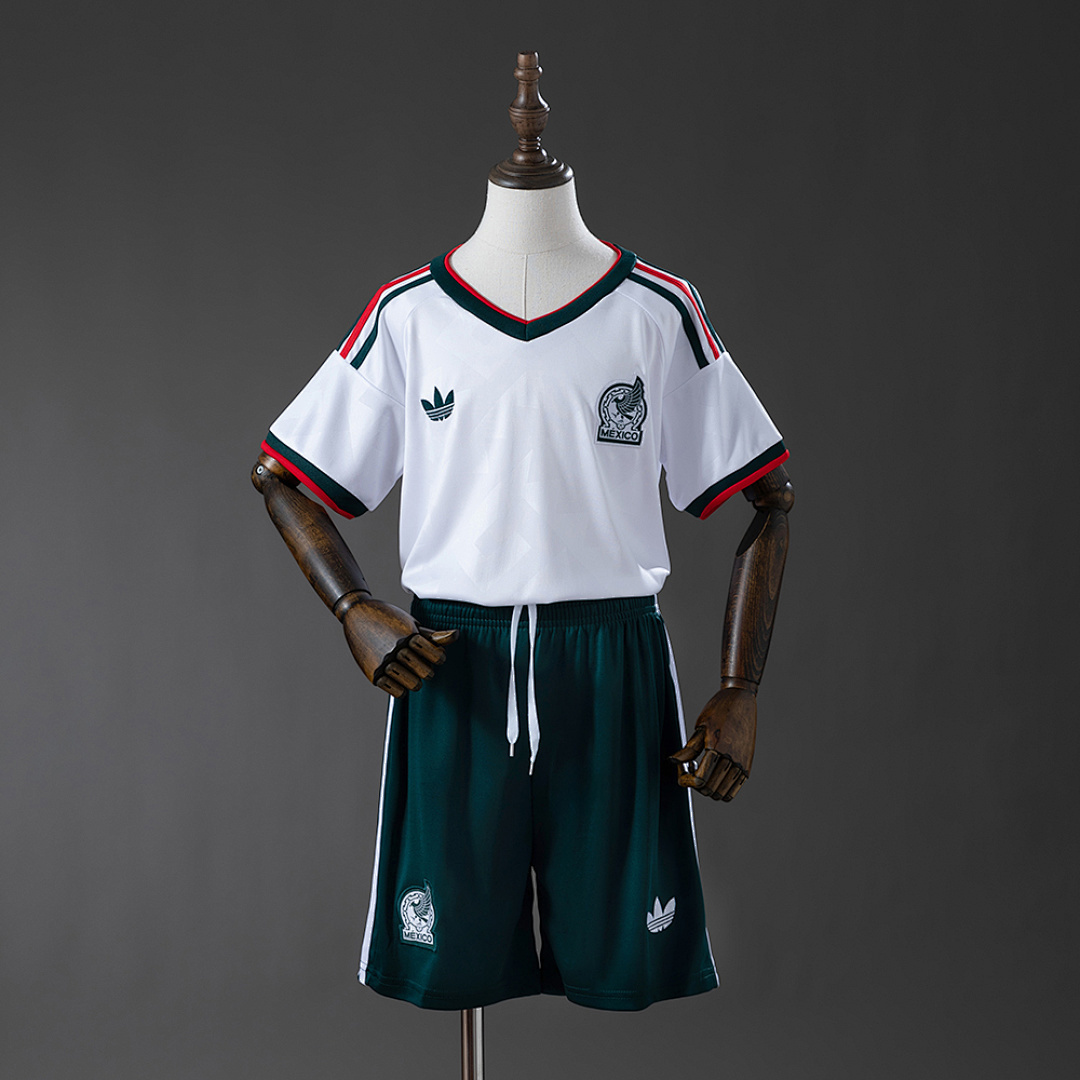 Kids 2025-26 Mexico away Football jersey