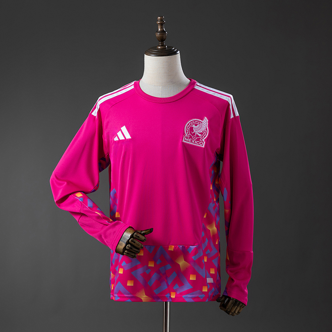 2025-26 Mexico Goalkeeper Long-Sleeve Football jersey