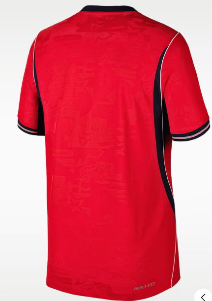 England national team 2026 away fan version jersey - Red Flame jersey ignites the green field