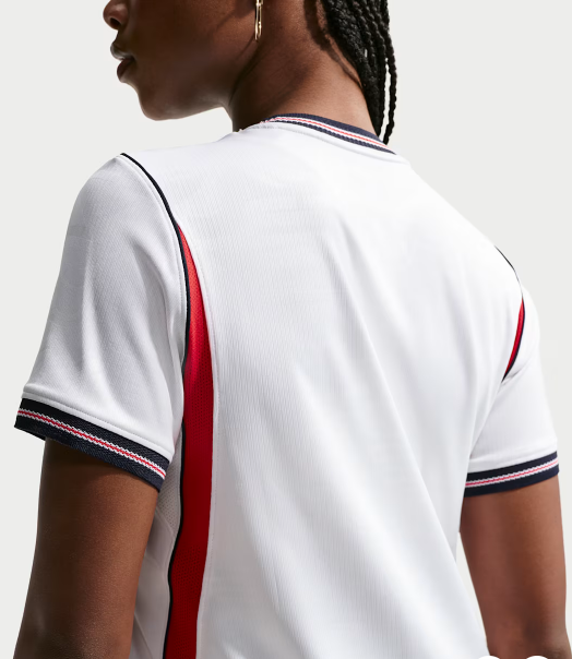 England national team 2026 home women's jersey fan version - passionate debut