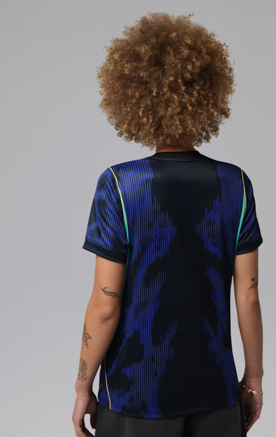 Brazilian national team 2026 women's fan version away jersey · Night Samba · Dark Blue Rhapsody