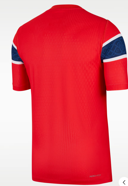 Norway national team 2026 home player version jersey · Nordic legend · Red and blue battle spirit awakening