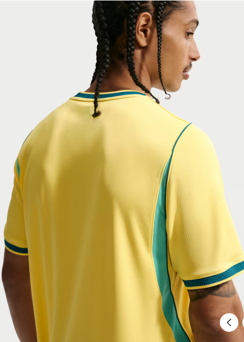 Brazil national team 2026 Fan version home jersey, Samba yellow, Green Soul