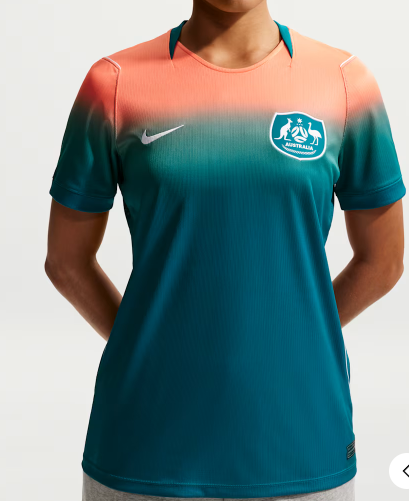 Australian national team 2026 Woman fan version away jersey - Coral Wave - Southern Hemisphere New Wave