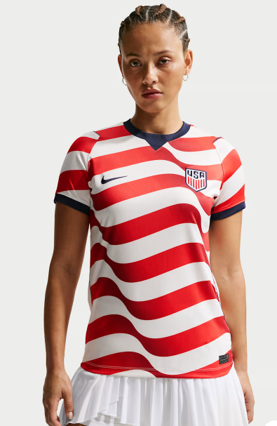 2026-27 USA Woman fan Home Football jersey