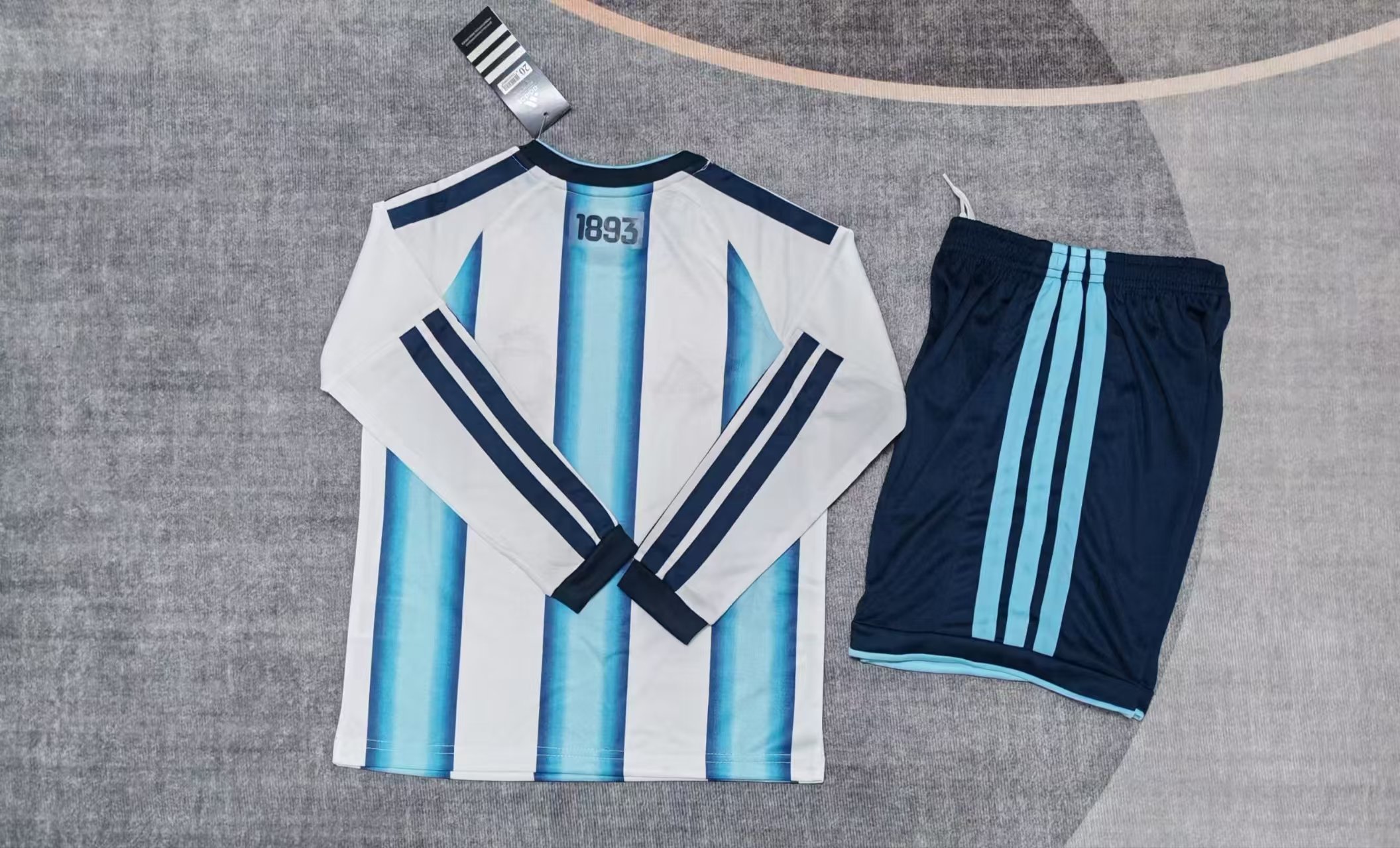 2026-2027 Argentina away children's long sleeved kit jersey
