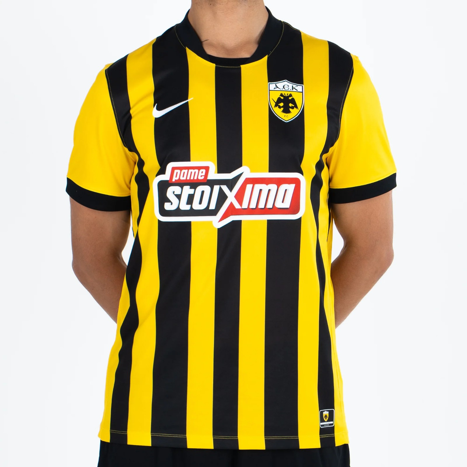AEK Athens Home Soccer Jersey 2025_26 _ Gogoalshop