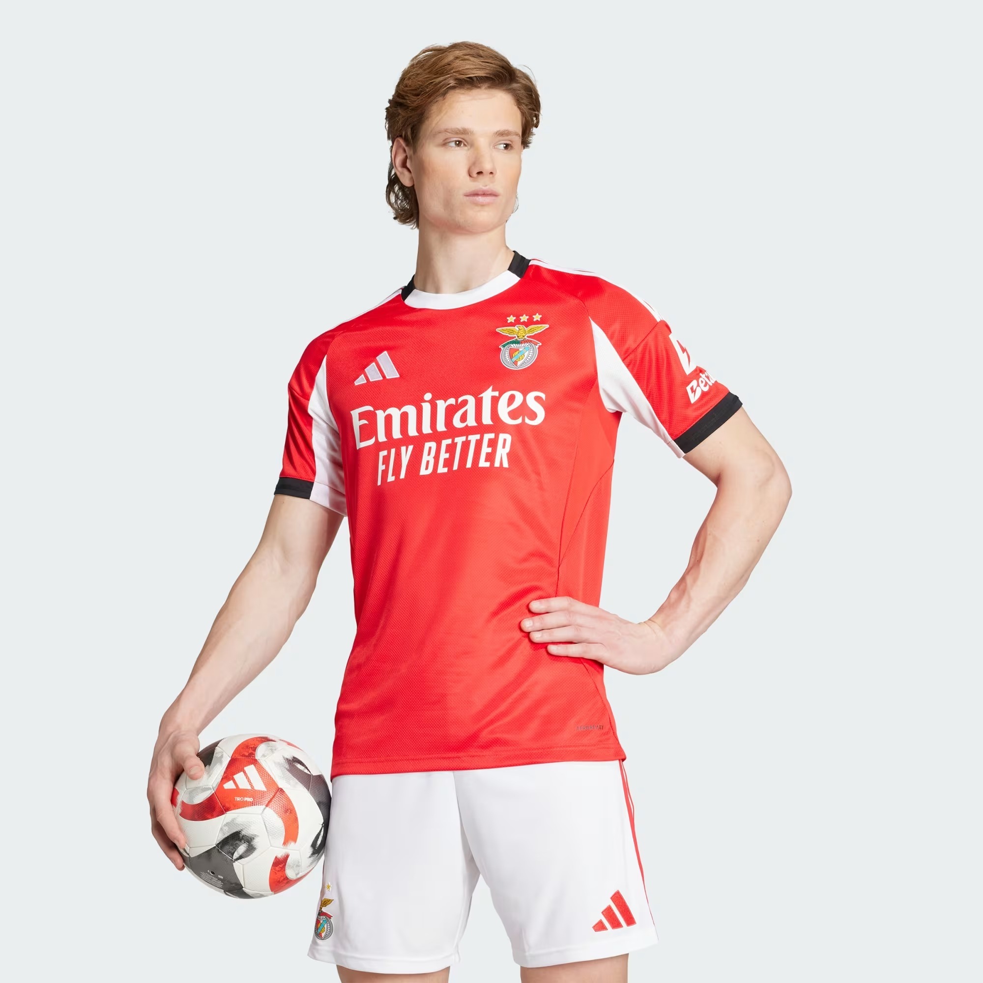adidas Benfica 25_26 Home Jersey - Red _ adidas UK