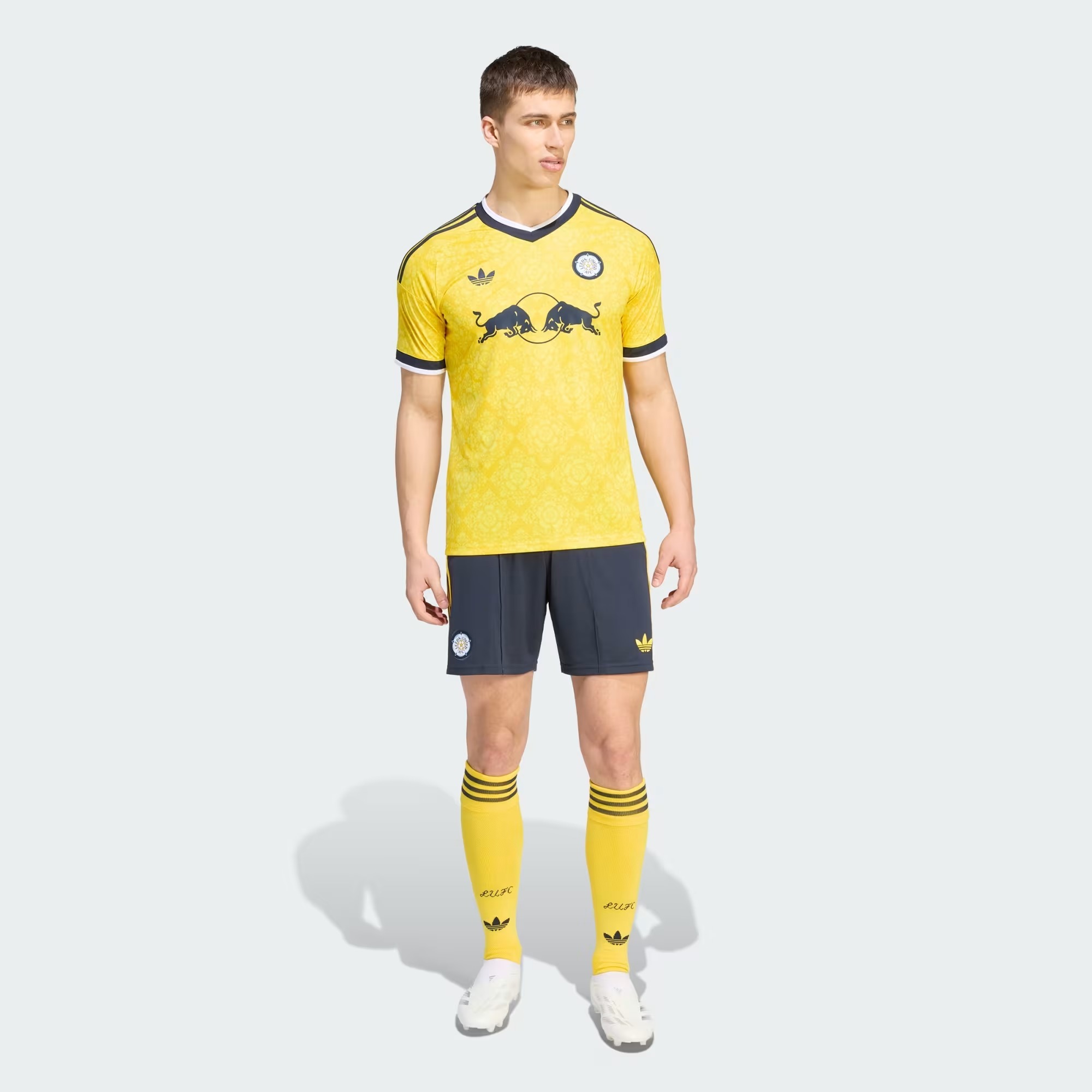 adidas Leeds United 26_27 Away Jersey - Yellow _ adidas UK