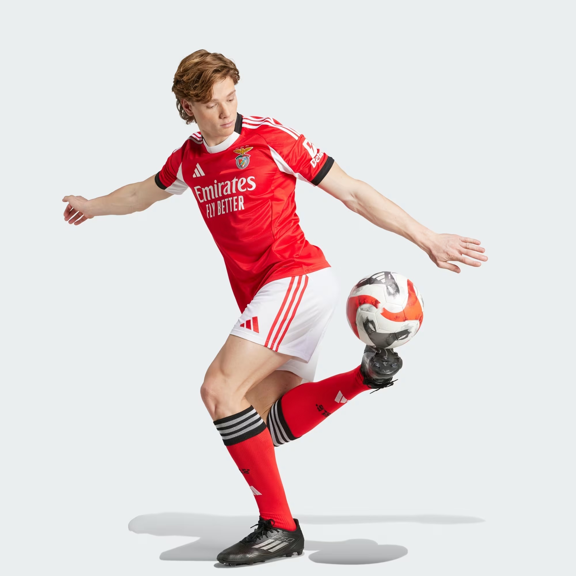 adidas Benfica 25_26 Home Jersey - Red _ adidas UK