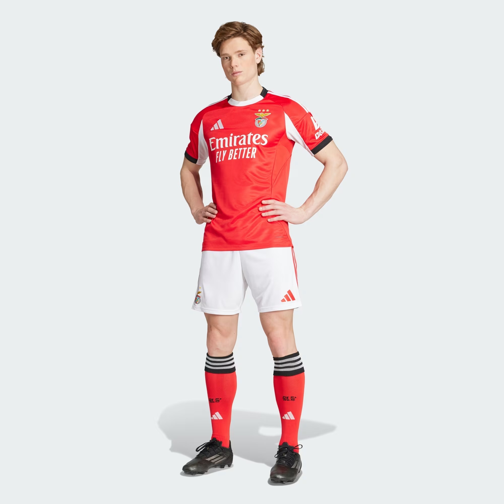 adidas Benfica 25_26 Home Jersey - Red _ adidas UK