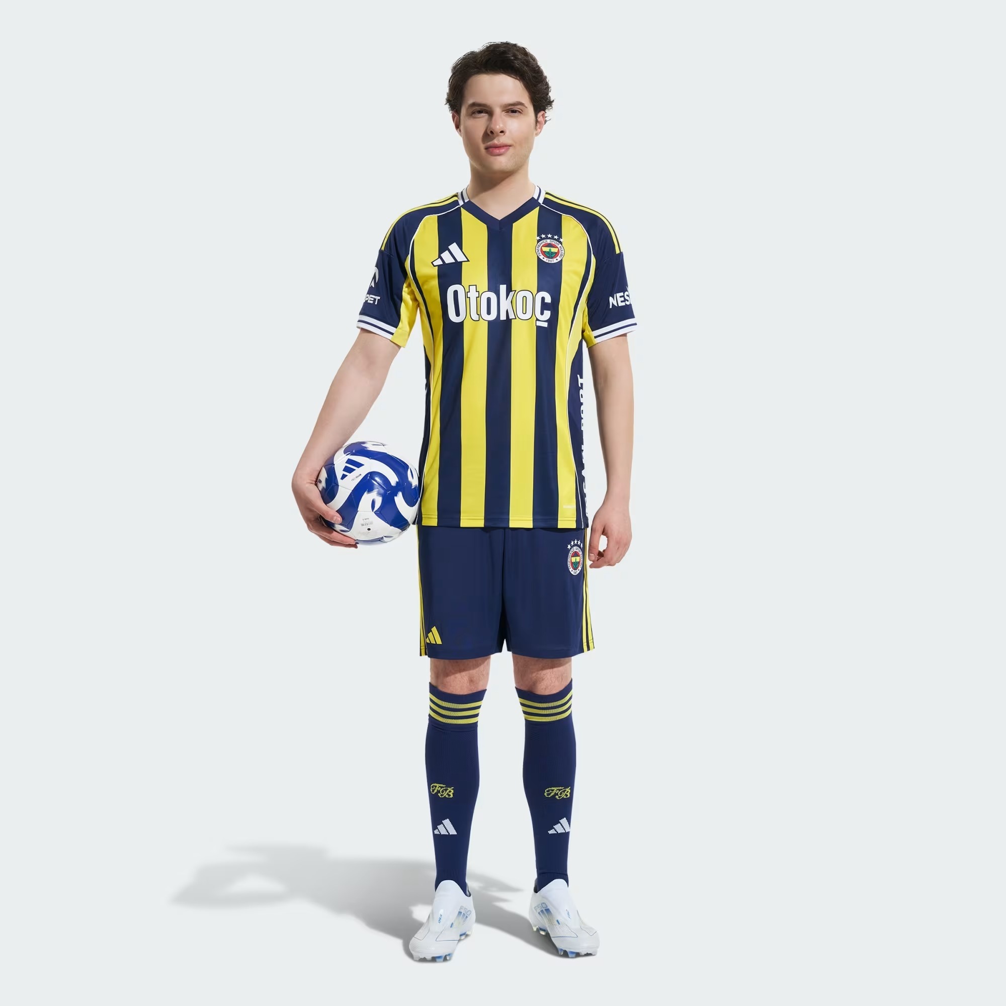 adidas Fenerbahçe 25_26 Erkek İç Saha Forması - Sarı _ adidas Türkiye