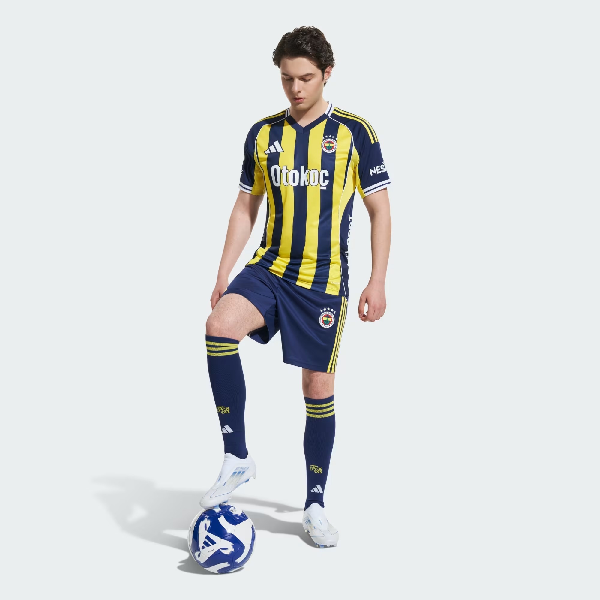 adidas Fenerbahçe 25_26 Erkek İç Saha Forması - Sarı _ adidas Türkiye
