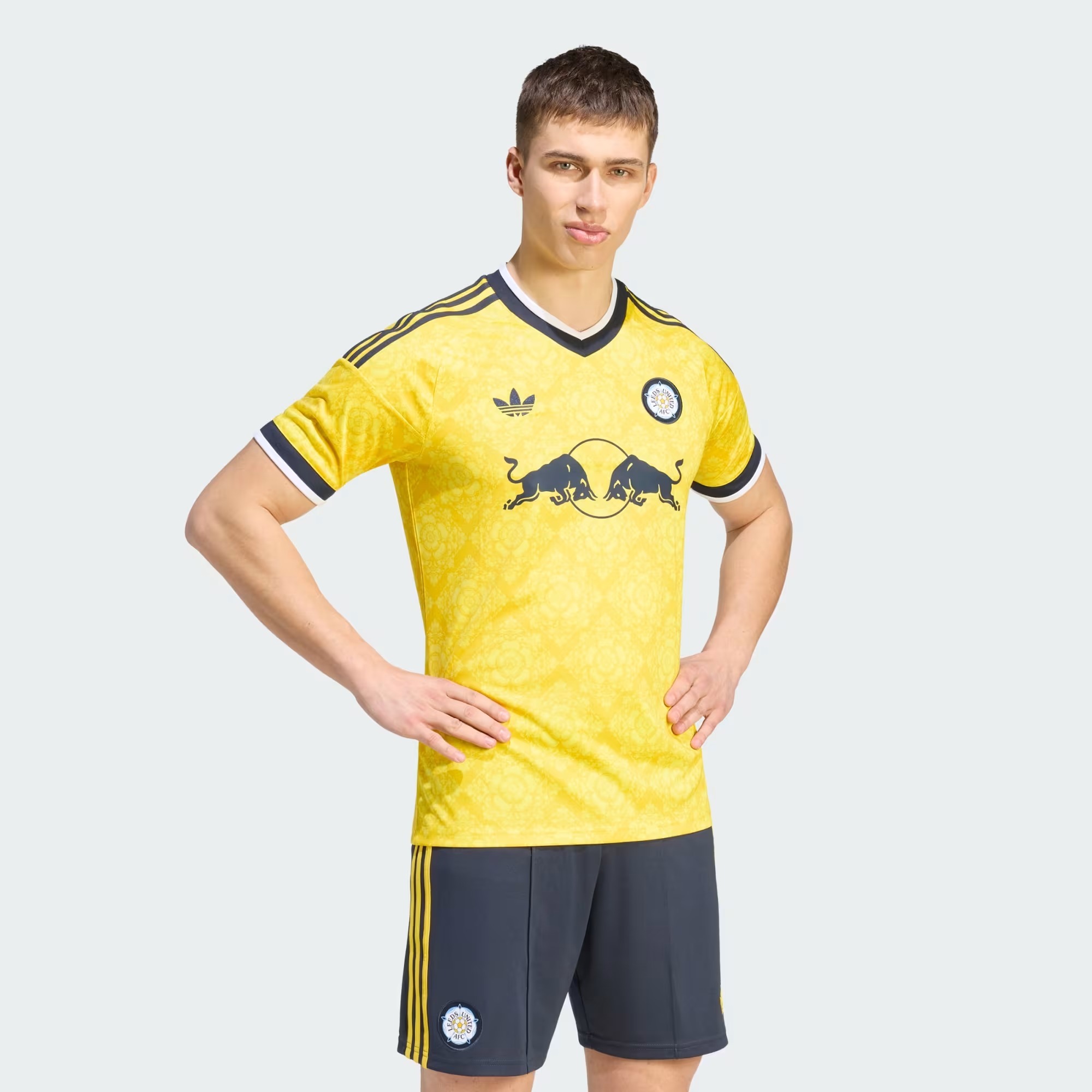 adidas Leeds United 26_27 Away Jersey - Yellow _ adidas UK