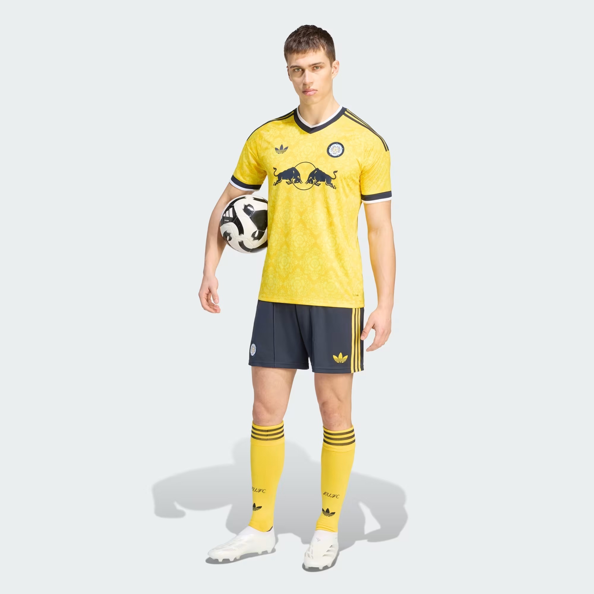 adidas Leeds United 26_27 Away Jersey - Yellow _ adidas UK