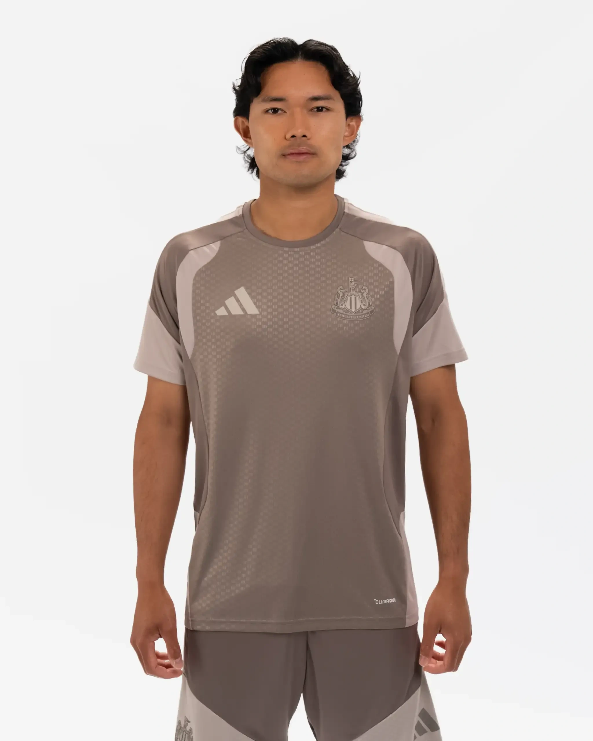 Newcastle United adidas 26_27 Coach's Range Beige Shirt _ Official NUFC Store