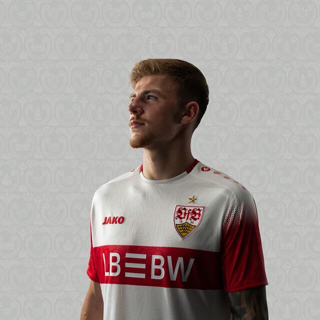 VfB Heimtrikot 26_27 _ Weiß-Rot mit Brustring & Cannstatt Culture – Offizieller Fanshop