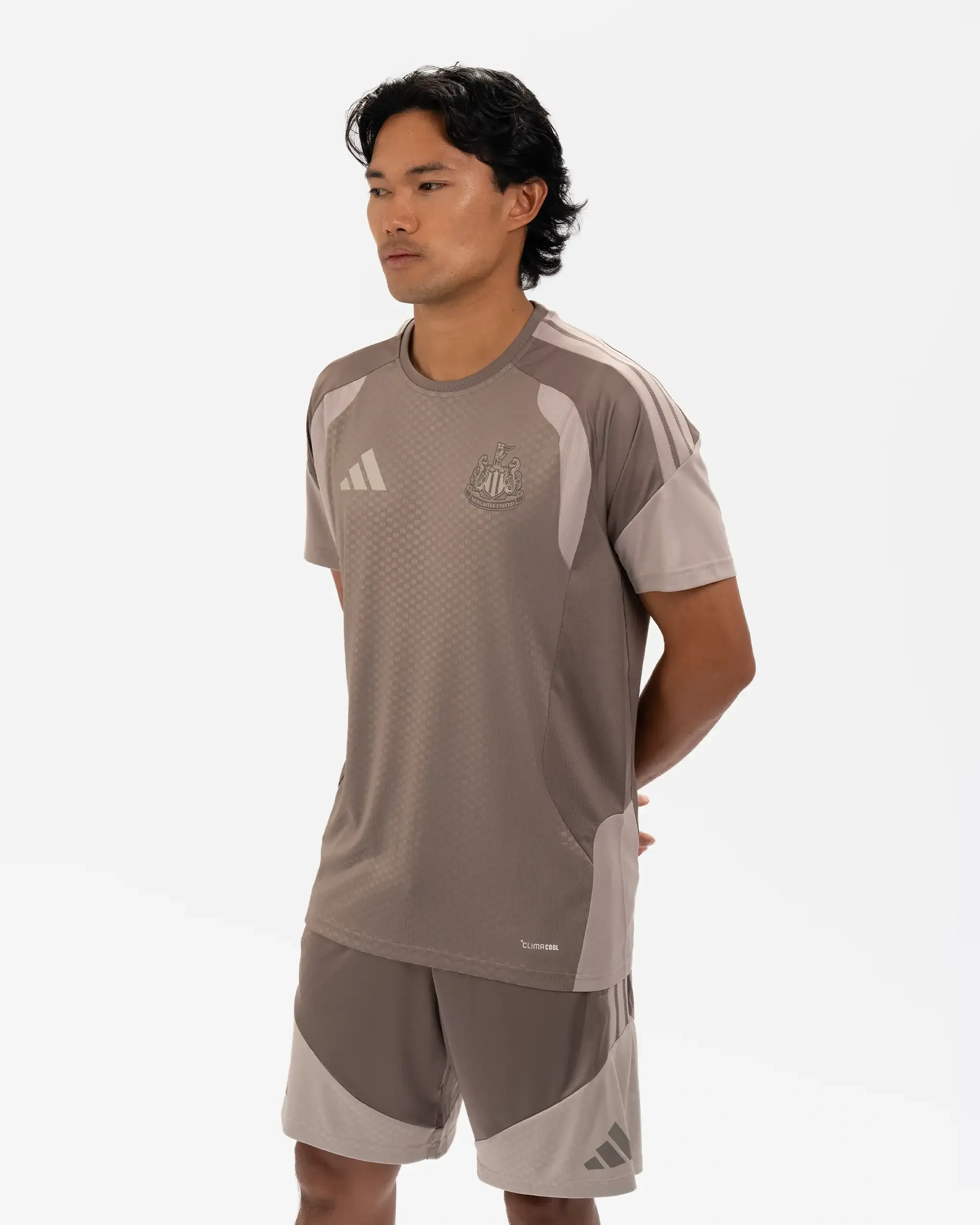Newcastle United adidas 26_27 Coach's Range Beige Shirt _ Official NUFC Store
