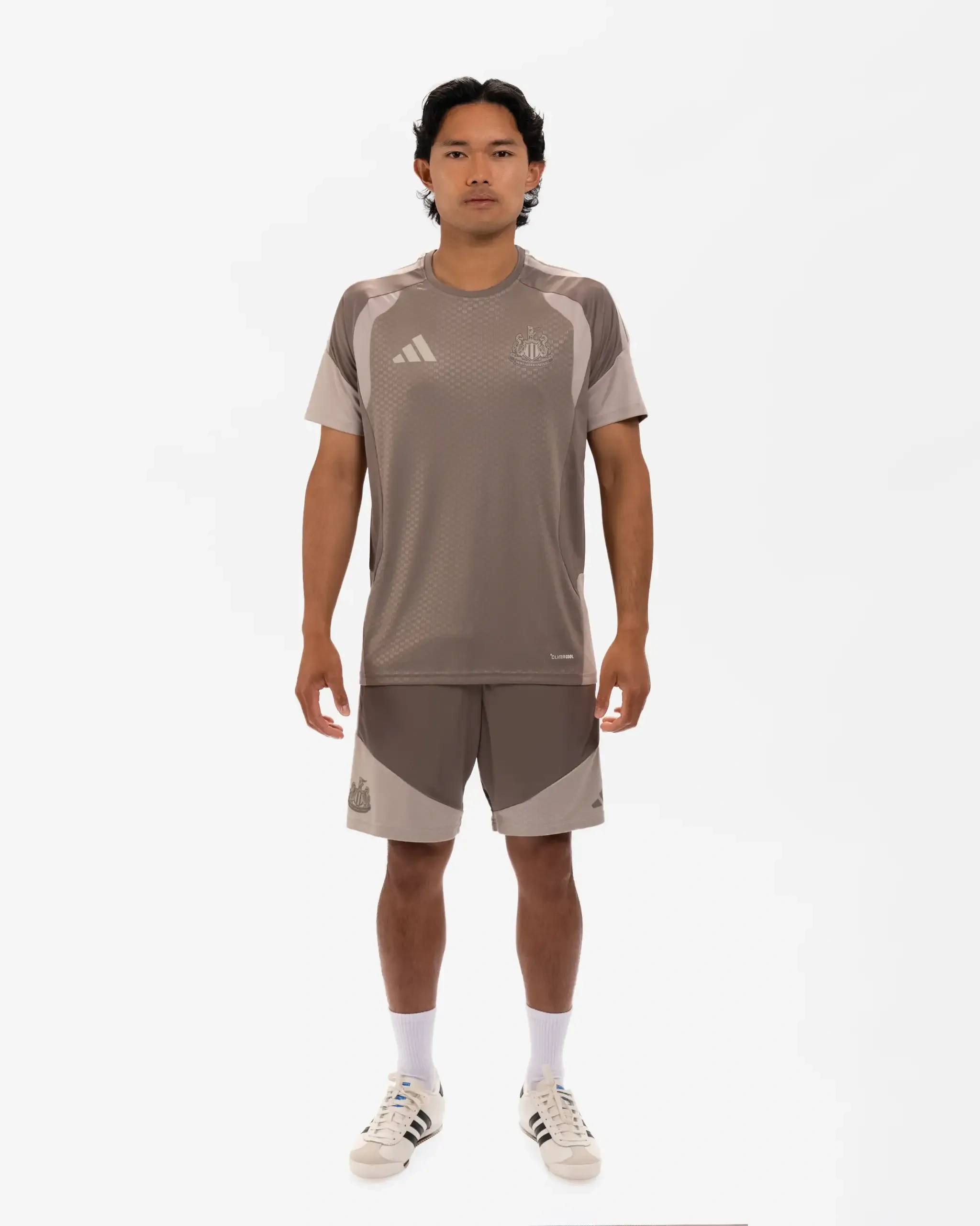 Newcastle United adidas 26_27 Coach's Range Beige Shirt _ Official NUFC Store